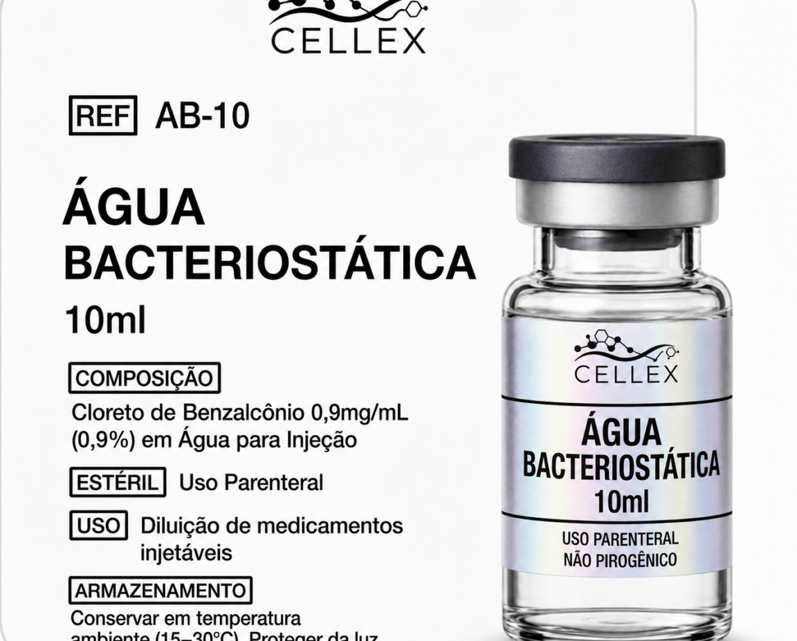 Água Bacteriostática 10ml
