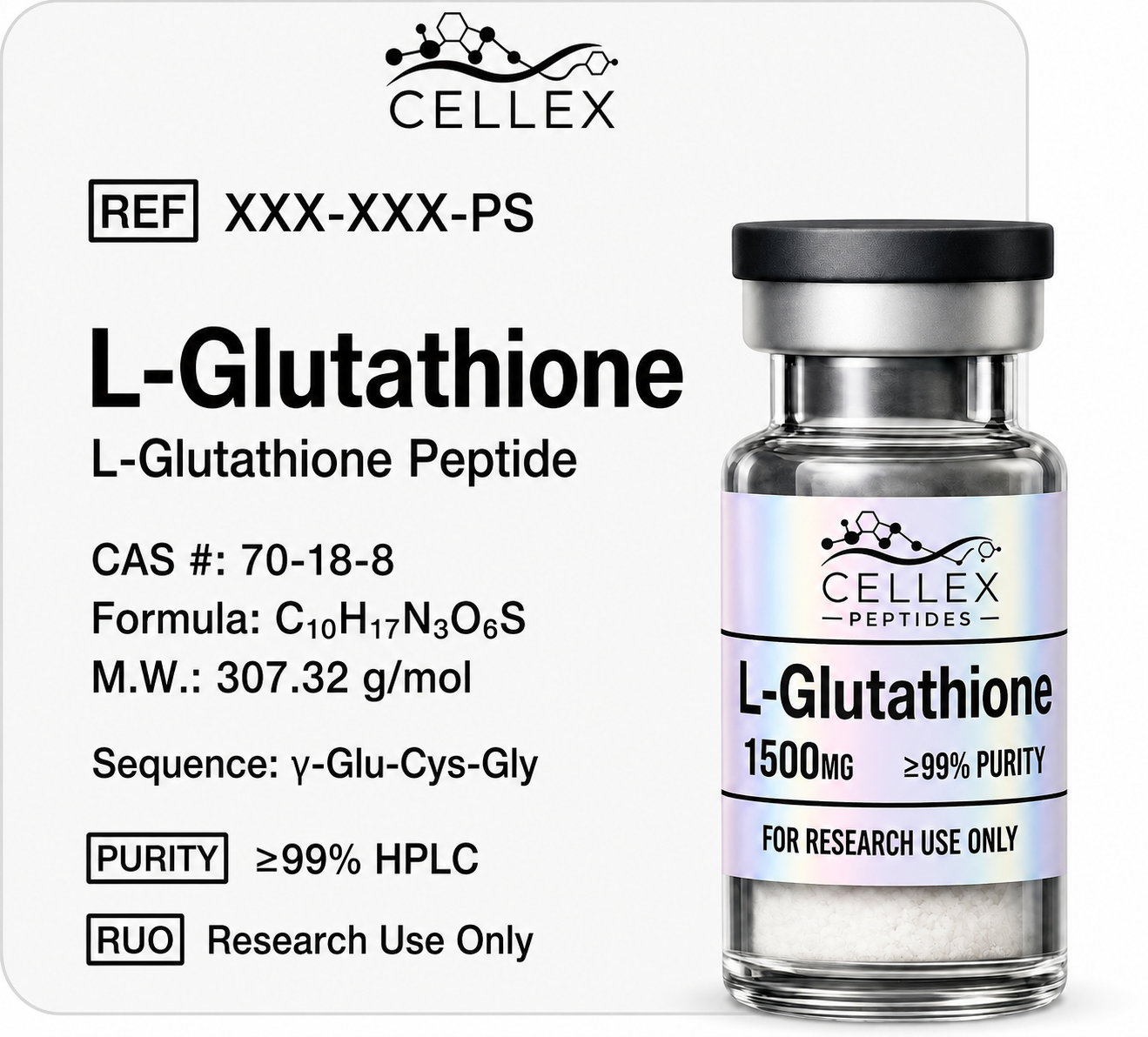 L-GLUTATHIONE- 1500mg